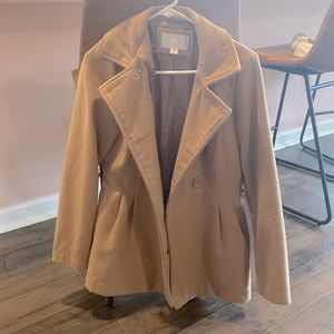Xhilaration peacoat  tan